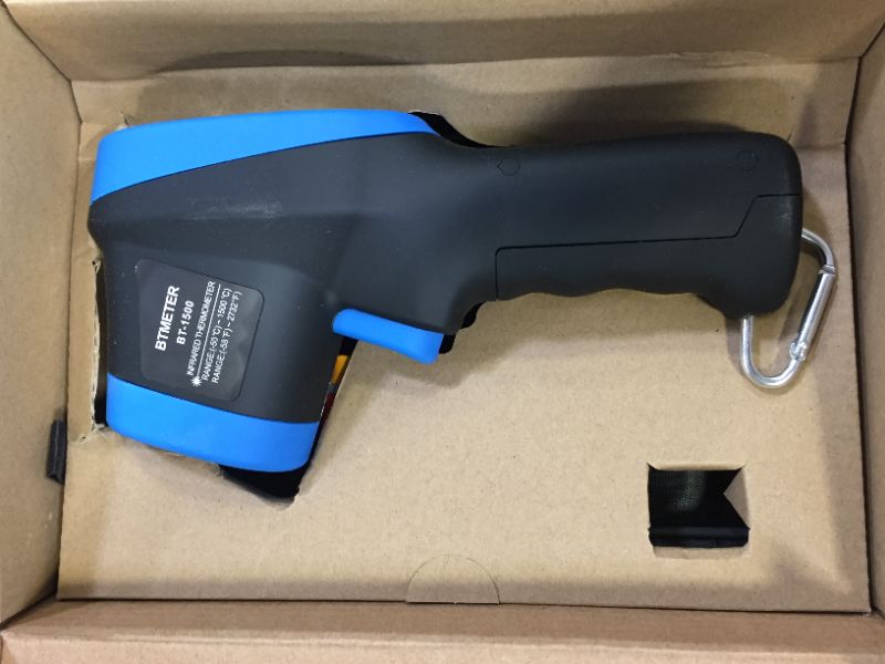 Photo 1 of BTMETER BT-1500 Non-Contact Pyrometer 30:1 Industrial Laser Thermometer Gun, -58? to 2732? (-50? ~ 1500?) High Temp Infrared Thermometer (NOT for Human)