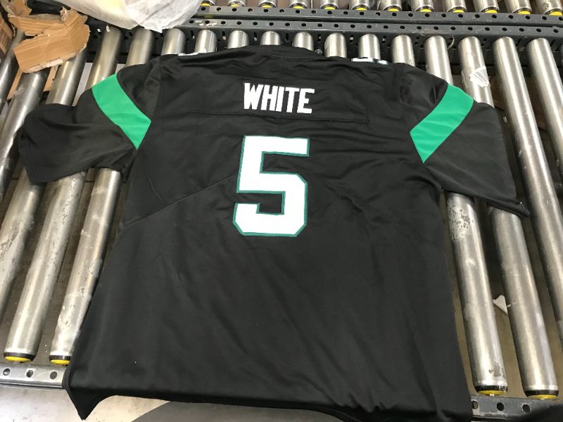 Photo 2 of Black Jersey Number 5 White Unknown Team Unauthentic Size XL 
