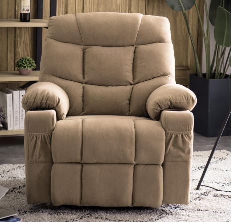 Photo 1 of Zimtown Electric Power Lift Recliner Chair Sofa with Massage Elderly Brown PARTS ONLY