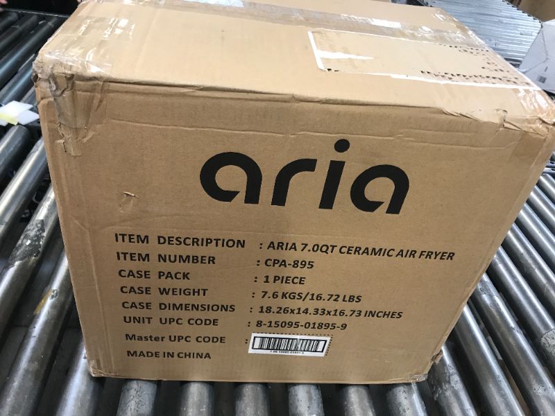 Photo 2 of Aria Air Fryers CPA-895 Aria Ceramic Air Fryer