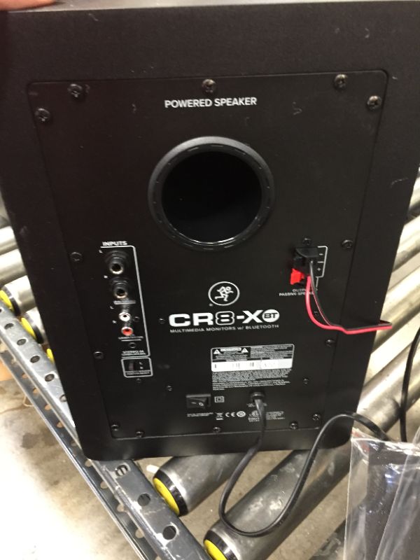 Photo 1 of Mackie CR-X Series, 8-Inch Multimedia Monitors with Professional Studio-Quality Sound, Bluetooth and Front Panel Controls - Pair (CR8-XBT)