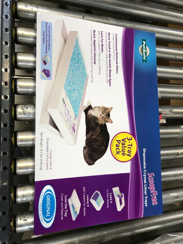 Photo 2 of ScoopFree Premium Unscented Non-Clumping Crystal Cat Litter