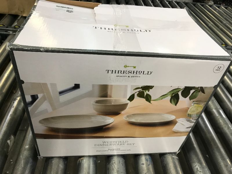 Photo 5 of 12pc Stoneware Westfield Dinnerware Set - Threshold™