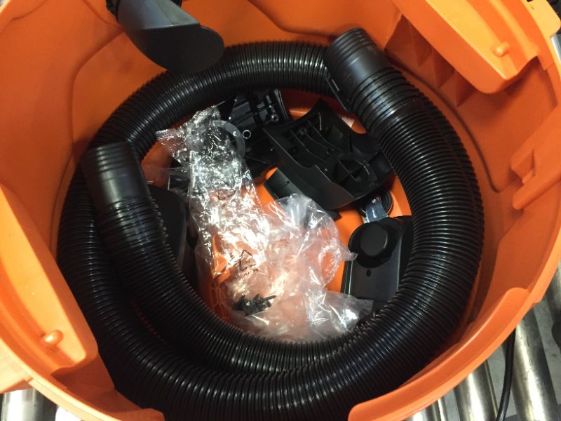 Photo 4 of 14 Gallon 6.0-Peak HP NXT Wet/Dry Shop Vacuum with Fine Dust Filter, Hose and Accessories
(( OPEN BOX ))