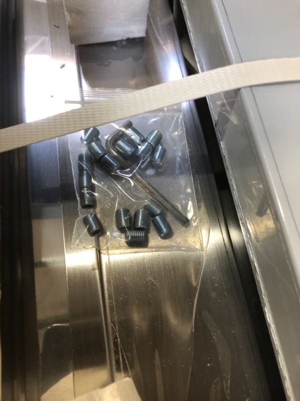 Photo 1 of Food Prep Stainless Steel Table - DuraSteel 30 x 36 Inch Metal Table Cart - Commercial Workbench with Caster Wheel - NSF Certified - For Restaurant, Warehouse, Home, Kitchen, Garage