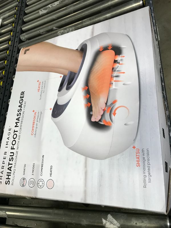 Photo 2 of Sharper Image Shiatsu Foot Massager