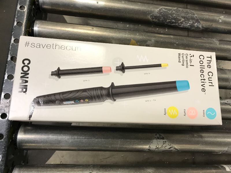 Photo 3 of Conair The Curl Collective Ceramic Curling Iron - Black