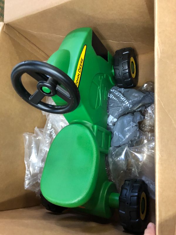 Photo 3 of John Deere Ride On Toys Sit 'N Scoot Activity Tractor for Kids Aged 18 Months to 3 Years, Green