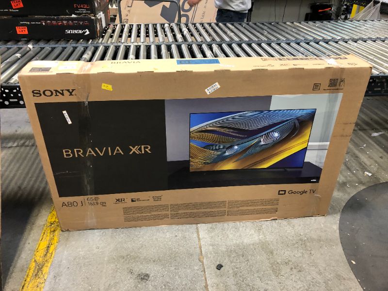 Photo 2 of Sony - 65" Class BRAVIA XR A80J Series OLED 4K UHD Smart Google TV