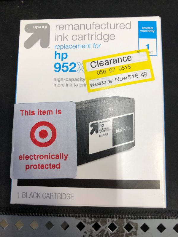 Photo 2 of Remanufactured Black XL High Yield Single Ink Cartridge - Compatible with HP 952XL Ink Series Printers - TAR952XLB - up & up™
