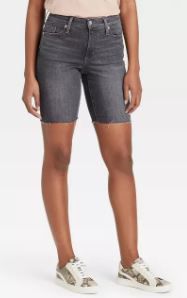 Photo 1 of Women's High-Rise Bermuda Jean Shorts - Universal Thread™ Size 20W