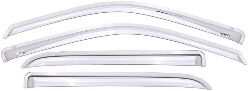 Photo 1 of Auto Ventshade AVS 684109 Chrome Ventvisor Side Window Deflector, 4-Piece Set for 2009-2018 Dodge Ram 1500 w/Crew Cab, 2010-2018 Ram 2500 & 3500 w/Crew & Mega Cab; 2019 Ram 1500 Classic Crew Cab
