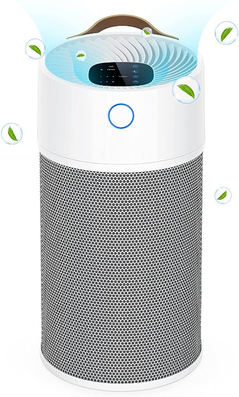 Photo 1 of Air Purifier for Home Large Room up to 850ft², H13 True HEPA Air Filter Cleaner for Allergies and Pets, Mold, Pollen, Dust, 235CFM(400m³/h) CADR Rate, 3-in-1 Filtration, 4 Fan Speeds, Timer, Sleep Mode, 99.95% Particles Purification
