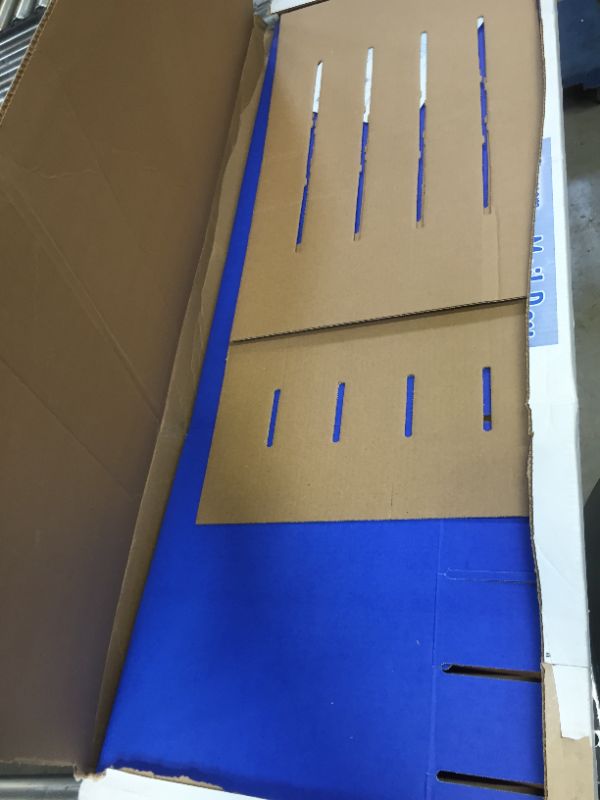 Photo 1 of Pacon Classroom Keepers 15-Slot Mailbox, Blue