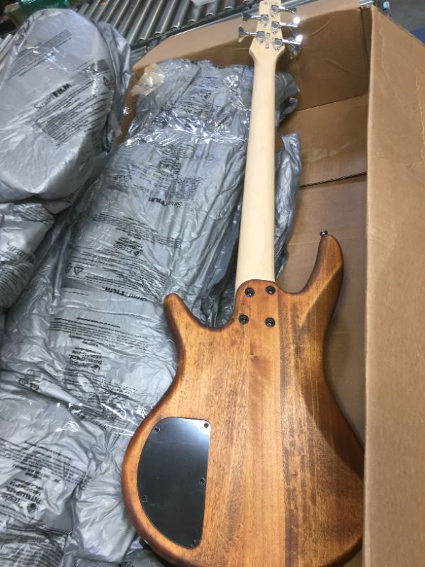 Photo 1 of Gio Ibanez 5 String Bass Guitar, Right, Mahogany Oil