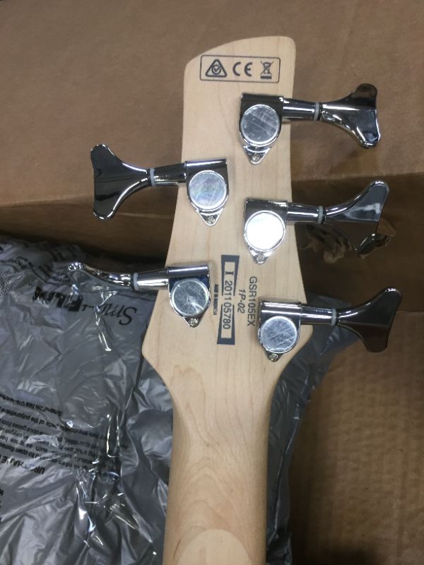 Photo 1 of Gio Ibanez 5 String Bass Guitar, Right, Mahogany Oil