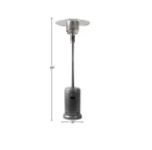 Photo 1 of AmazonBasics Commercial Propane 46,000 BTU Outdoor Patio Heater Slate Gray