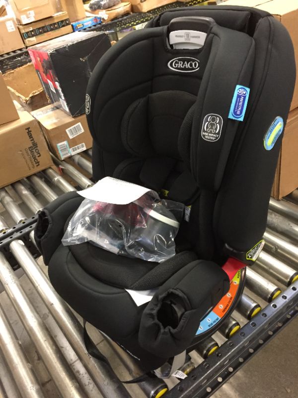 Photo 2 of GRACO 4Ever DLX SnugLock 4 in 1 Car Seat Infant to Toddler Car Seat with 10 Years of Use Featuring EasyInstall SnugLock Technology, Tomlin
