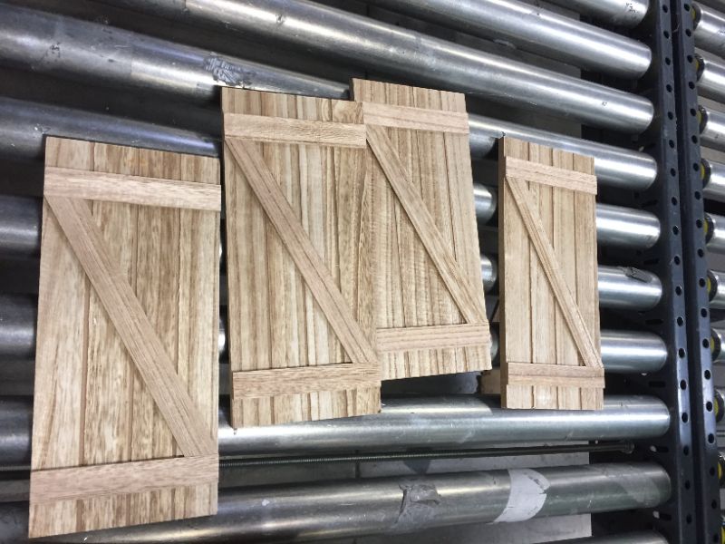 Photo 1 of 4ct Wood Decorative Door - Bullseye's Playground™
