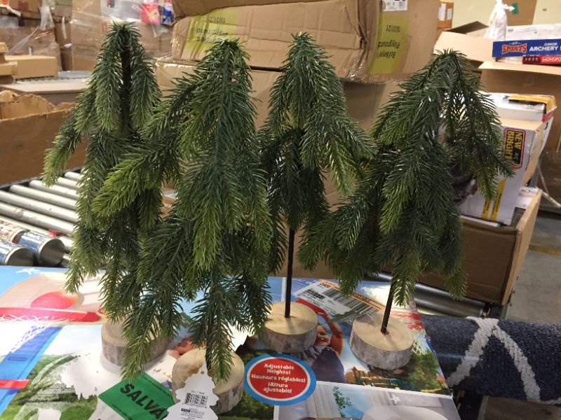 Photo 3 of 4 miniature xmas trees 