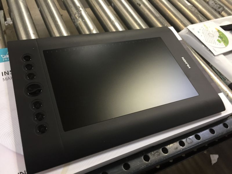 Photo 1 of HUION H610 Pro V2 Graphic Drawing Tablet Chromebook and Android Supported Pen Tablet Tilt Function Battery-Free Stylus 8192 Pen Pressure with 8 Express Keys---NEW IN THE BOX 
