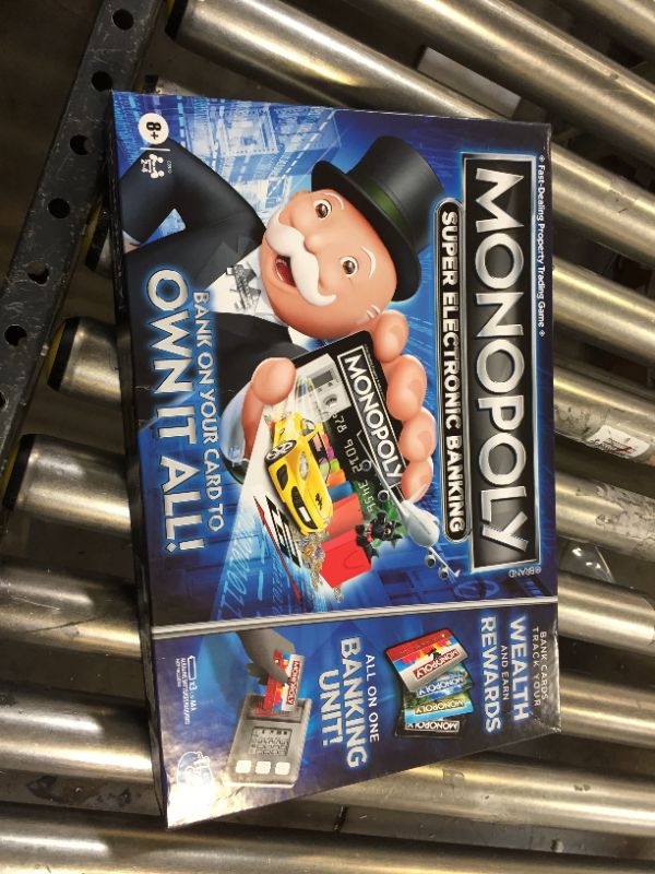 Photo 2 of Monopoly Super Electronic Banking Game
