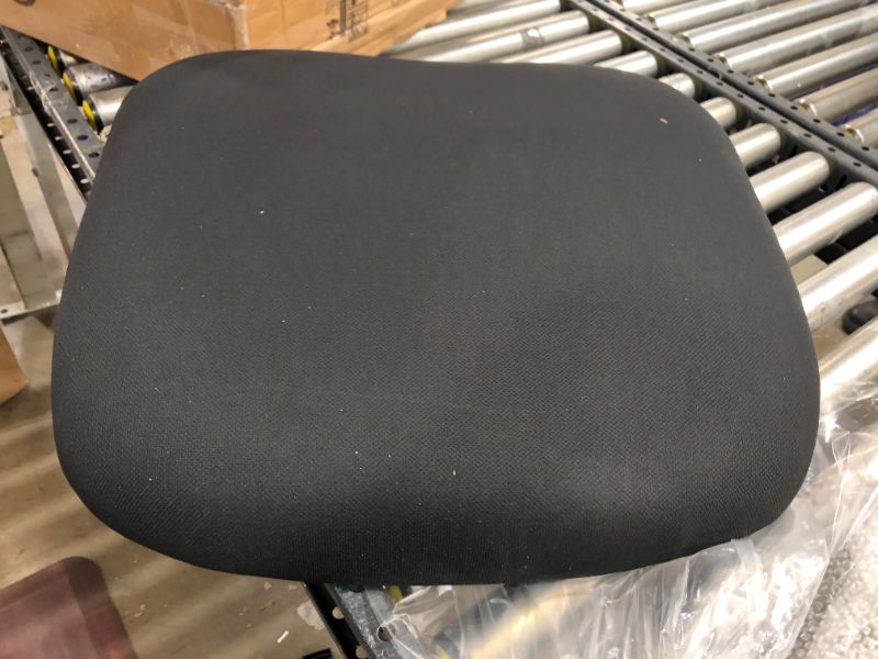 Photo 3 of seat cushion component for a 400lbs Large And High Office Chair Mesh Table Chair With Lumbar Support, Black
