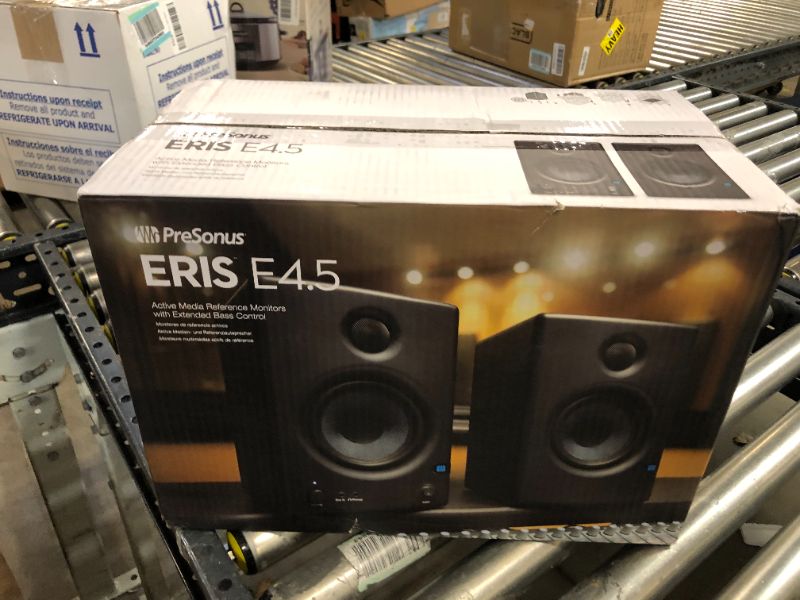 Photo 1 of PreSonus - Eris E4.5 Hi-Def 2-way 5.25 Powered Studio Monitors--NEW
