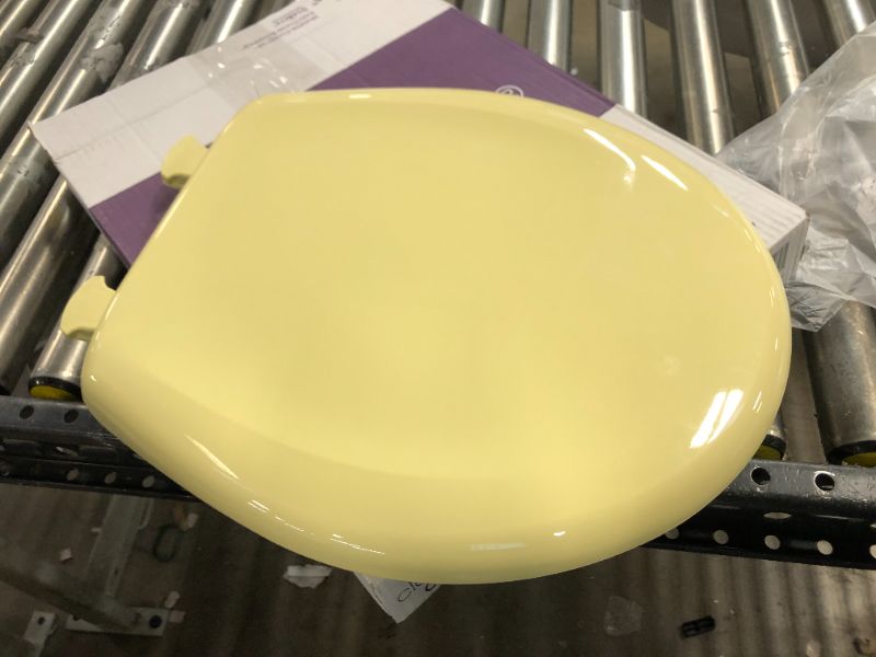 Photo 2 of Bemis 200SLOWT Lift-Off Plastic Round Slow-Close Toilet Seat, Available in Various Colors
