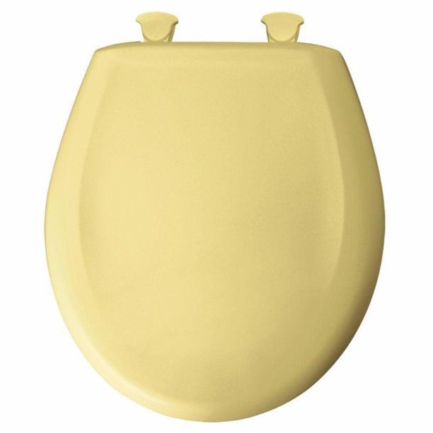 Photo 1 of Bemis 200SLOWT Lift-Off Plastic Round Slow-Close Toilet Seat, Available in Various Colors
