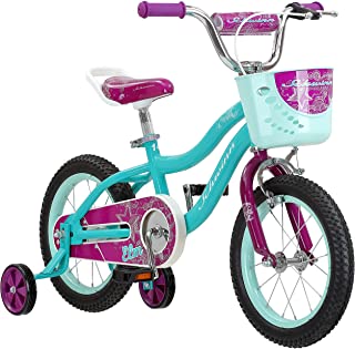 Photo 1 of Schwinn Elm Girls Bike for Toddlers and Kids, 12, 14, 16, 18, 20 inch wheels for Ages 2 Years and Up, Pink, Purple or Teal, Balance or Training Wheels, Adjustable Seat