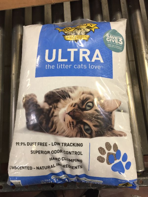 Photo 3 of Dr. Elsey's Precious Cat Ultra Unscented Clumping Clay Cat Litter, 40-lb bag