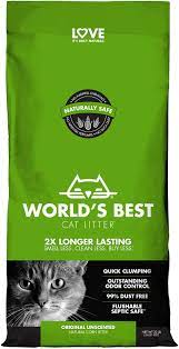 Photo 1 of World's Best Unscented Clumping Corn Cat Litter 32lbs