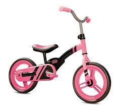 Photo 1 of My First Balance-to-Pedal Training Bike for Kids in Pink, Ages 2-5 Years, 12-Inc