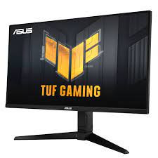 Photo 1 of TUF Gaming VG28UQL1A HDMI 2.1 Gaming Monitor — 28-inch 4K UHD (3840 x 2160), Fast IPS, 144 Hz, 1 ms GTG, NVIDIA G-Sync compatible, AMD FreeSync™ Premium, DSC, ELMB Sync, Variable Overdrive, DisplayHDR™ 400, DCI-P3 90%