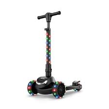 Photo 1 of The Jetsons Jupiter Mini Kids 3 Wheel Scooter Black, for Ages 3+, LED Light-up Wheels