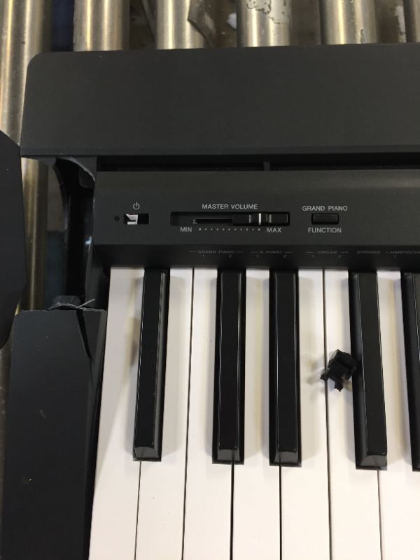 Photo 5 of Yamaha P71 88-Key Weighted Action Digital Piano with Sustain Pedal and Power Supply