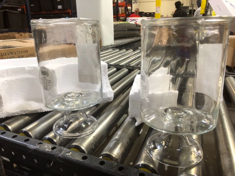 Photo 1 of 4 pack of glass jars for planting in house