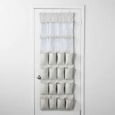 Photo 1 of 6 Shelf Hanging Fabric Storage Organizer Light Gray - Made By Design