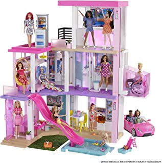 Photo 1 of Barbie Dreamhouse (3.75-ft) 3-Story Dollhouse Playset  (BARBIES AND CAR NOT INCLUDED)