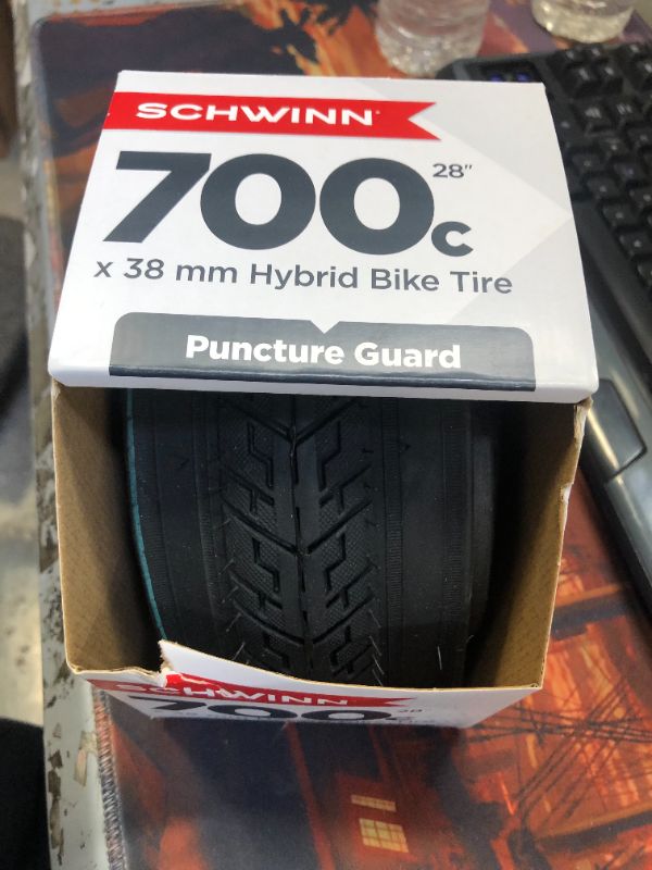 Photo 2 of Schwinn Replacement Bike Tire, Cruiser Bike, 700c x 38mm

