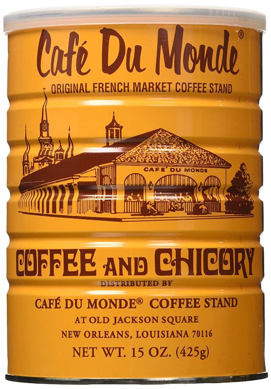 Photo 1 of Cafe Du Monde Coffee Chicory, 15-Ounce (Pack of 3) - BB 03/21/2023