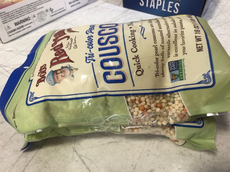 Photo 1 of 2 PACK Bobs Red Mill Couscous Pearl Tri-Color, 16 oz EXP FEB 2022