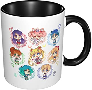 Photo 1 of Anime Coffee Mugs With Handle?11 Oz Ceramic Tea Cups?Heat Resistant Cappuccino Cups For Home Office