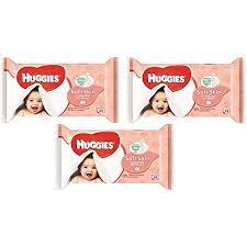 Photo 1 of Huggies Soft Skin Baby Wipes, Soft Pack, with Shea Butter 56 Ct (3 Packs) 168 Total Wipes(Package may vary)