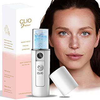 Photo 1 of Clio Skincare Nano Mist Facial Sprayer for Moisturizing Skin and Deep Hydration, USB Rechargeable