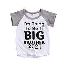 Photo 1 of MAGIC PARK BIG BROTHER SHIRT FOR TODDLER PROMOTED TO BIG BROTHER SHIRT SIZE 12-24 MONTHS