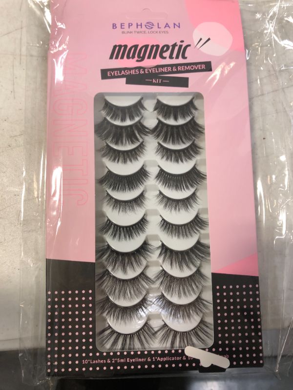 Photo 1 of BEPHOLAN MAGNETIC EYELASHES 10 PAIRS