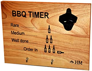 Photo 1 of Bar Decor Wall Mounted Bottle Opener by Mountbatten. Great Gift that will breath new life into any Bar, Grill Area or Mancave, Brown