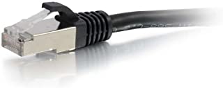 Photo 1 of C2G 00820 Cat6 Cable - Snagless Shielded Ethernet Network Patch Cable, Black (15 Feet, 4.57 Meters)